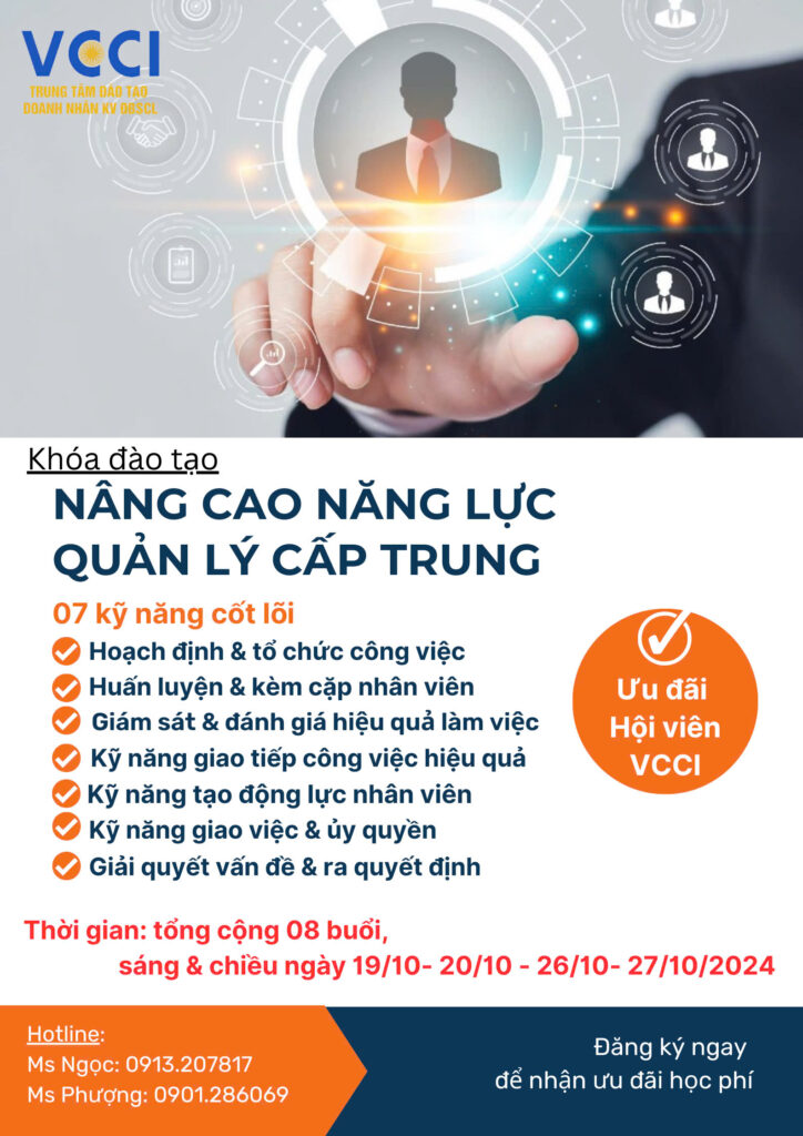 Nâng cao năng lực quản lý cấp trung